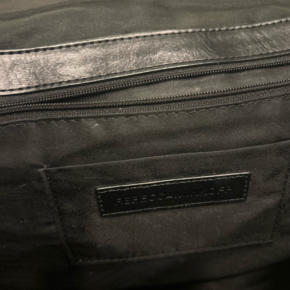 Rebecca Minkoff Black Quilted Chain Shoulder Bag - Picture 7 of 10